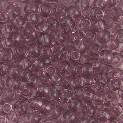 Miyuki Boncuk, MiyukiRoundBeads 6/0- 0142 Transparent Smoky Amethyst