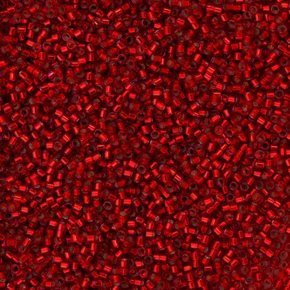 Miyuki Beads, Miyuki Delica 11/0 DB0042 Silver Lined Gold