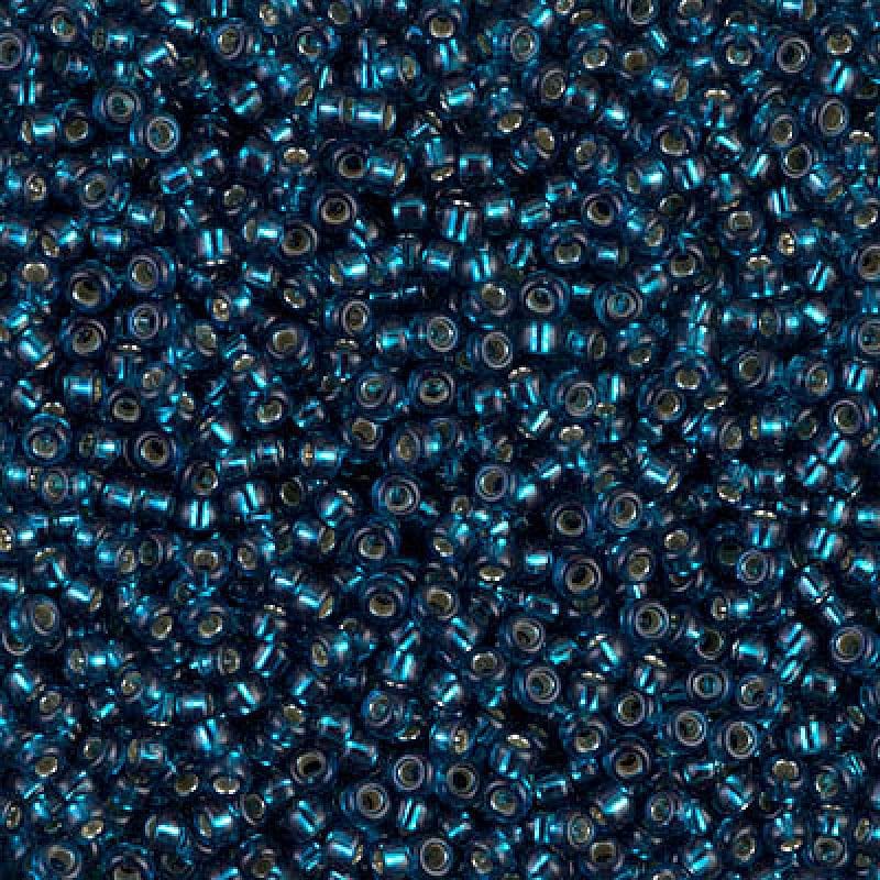 Miyuki Beads, MiyukiRoundBeads15/0-0014 - Chartreuse Silver Lined