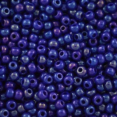 Miyuki Boncuk, MiyukiRoundBeads 6/0- 1945 Opaque Cobalt Luster