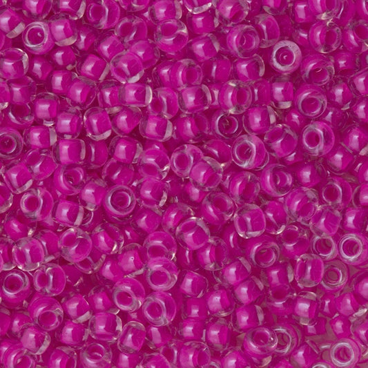 Miyuki Boncuk, MiyukiRoundBeads 6/0- 4302 Luminous Hot Magenta