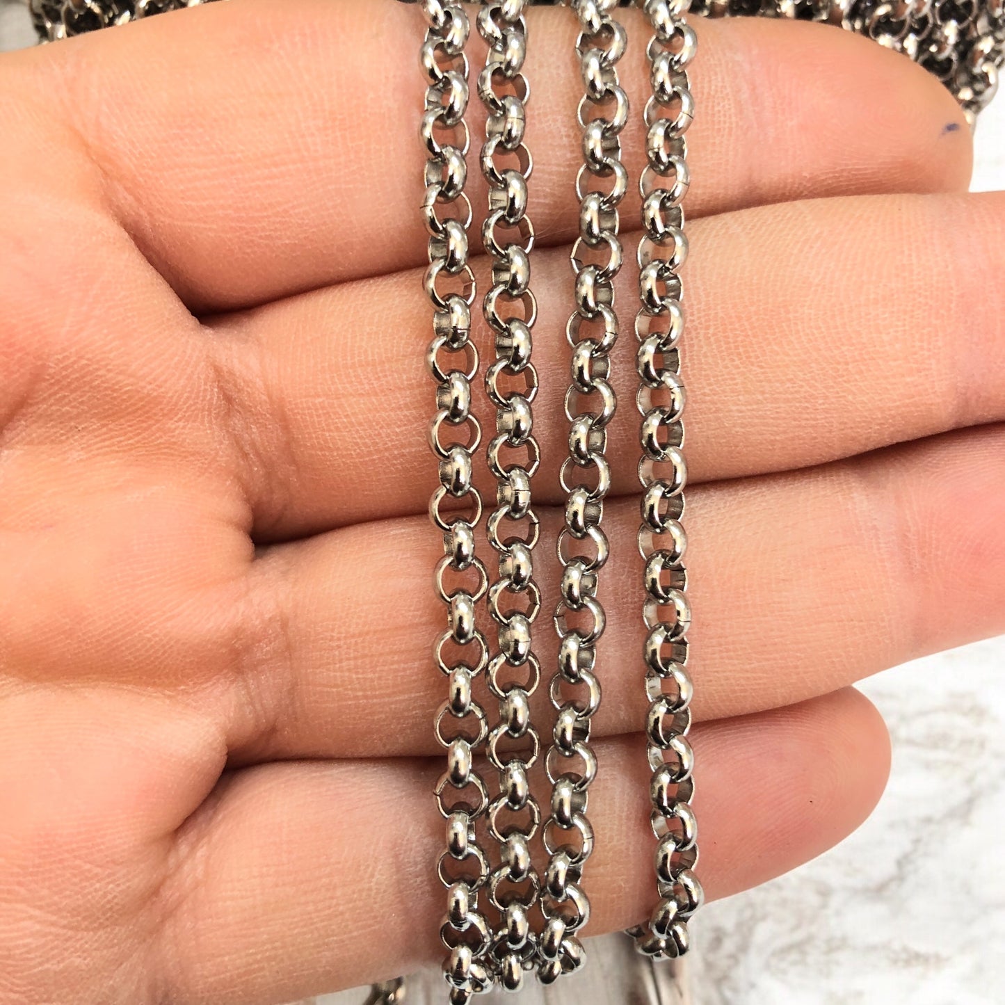 Çelik 4mm Doc Zincir