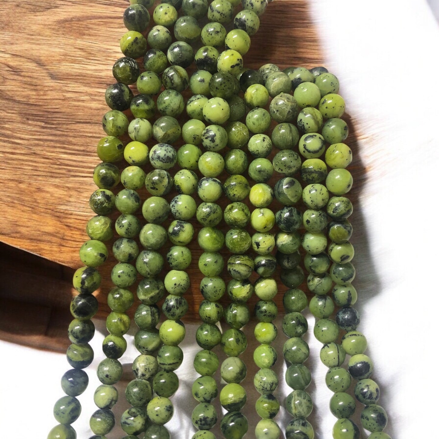 A Kalite Kanada Yeşim Taşı - 6mm