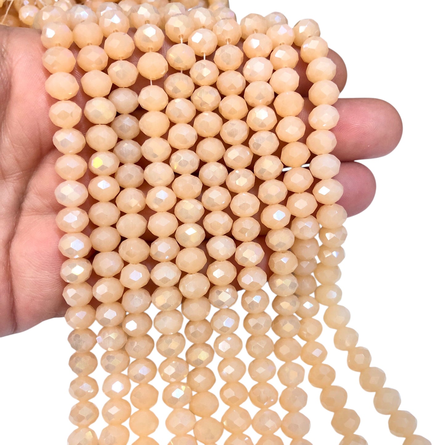 Crystal Bead, Chinese Crystal-8mm-10 (Powder)