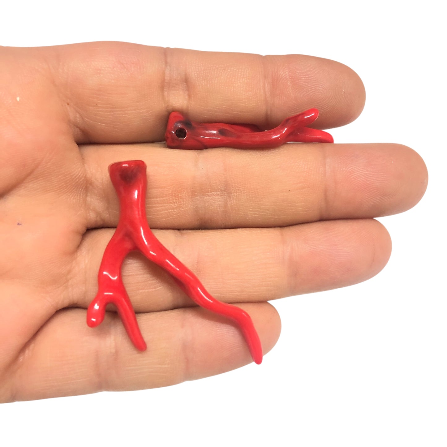 Akrilik Büyük Dal Mercan -Kırmızı