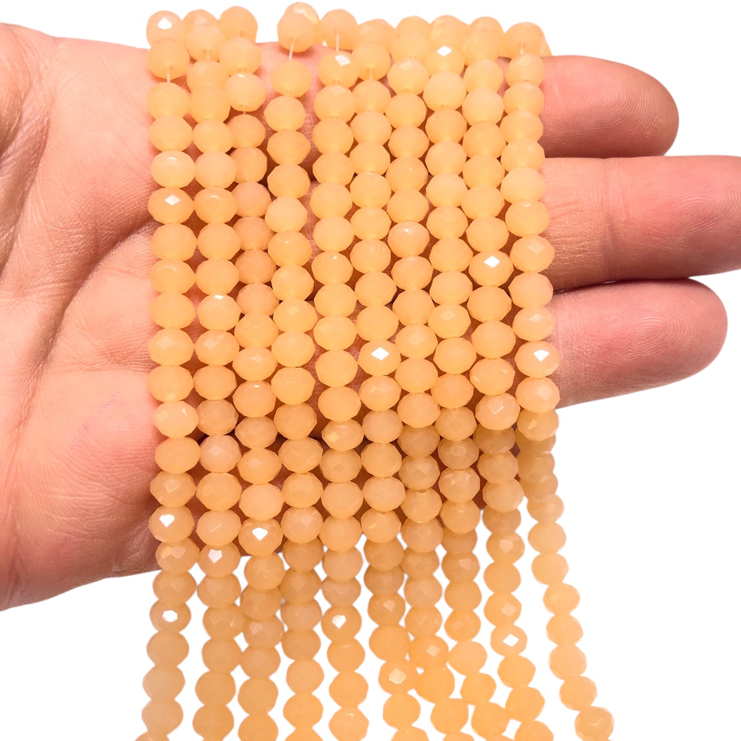 Çin Kristali 6mm - 46 - Buzlu Somon