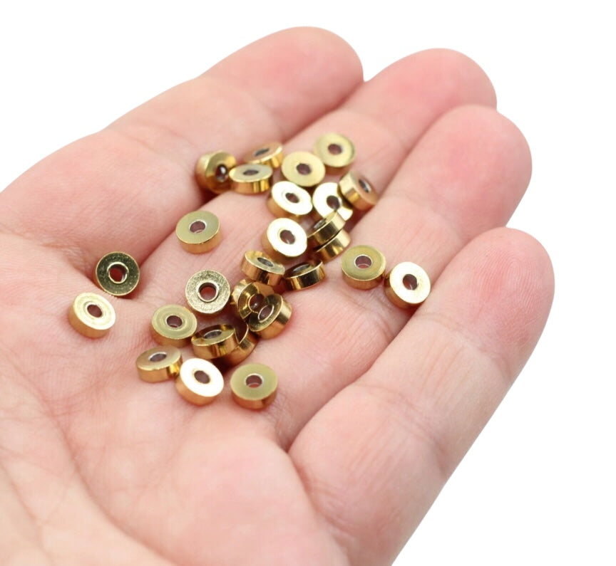 Sarı Çelik Rondel -6mm