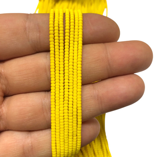 Afgan Boncuk -Kanarya Sarı-37