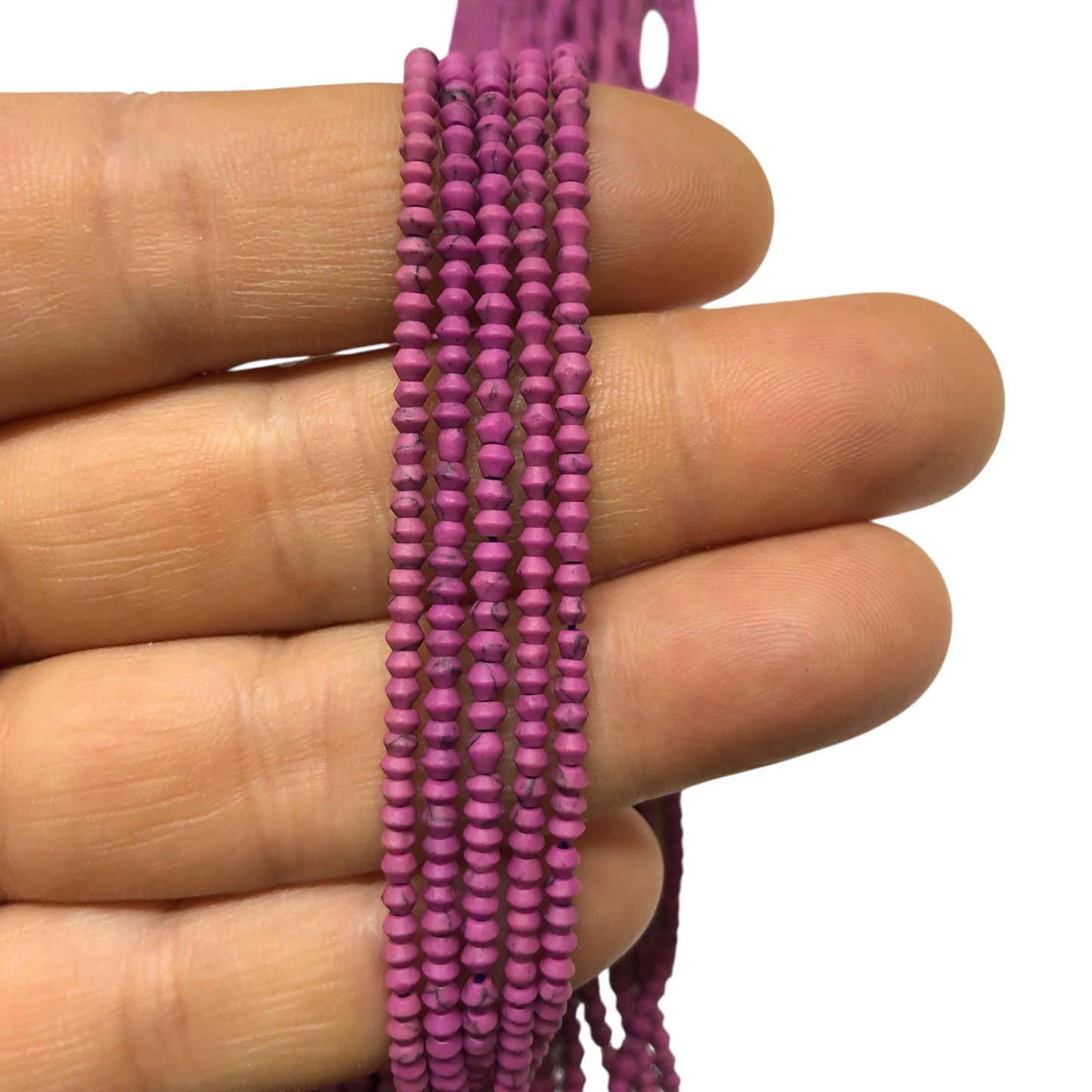 Afgan Taşı Rondel - Eflatun