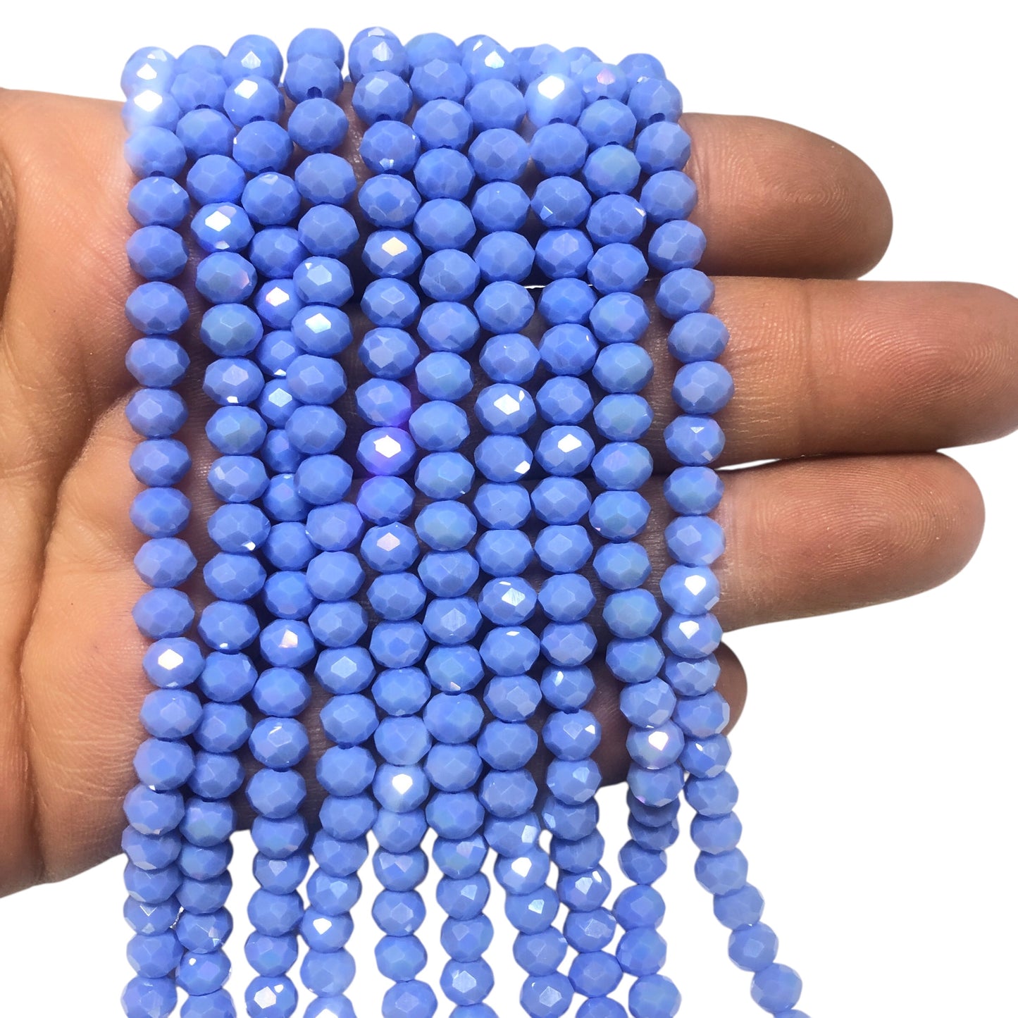 Çin Kristali 6mm - 6110 Opak Parlak Leylak