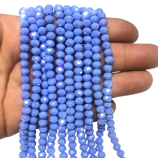 Çin Kristali 6mm - 6110 Opak Parlak Leylak