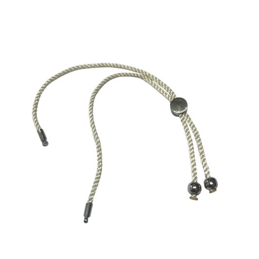 Rodyum Kaplama İp Asansör - Krem