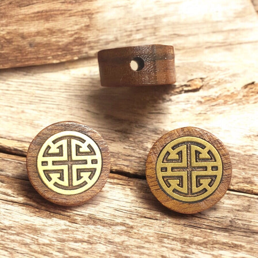 Esmer Venge Üzeri Pirinç Kakma Aparat - 8