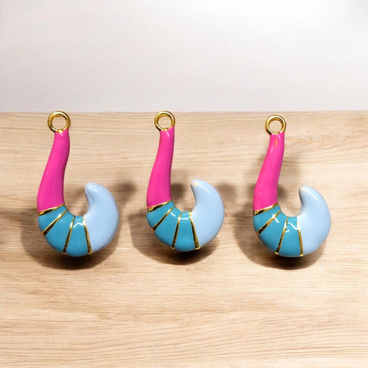 Altın Kaplama Mineli Tilki kuyruğu- Pembe