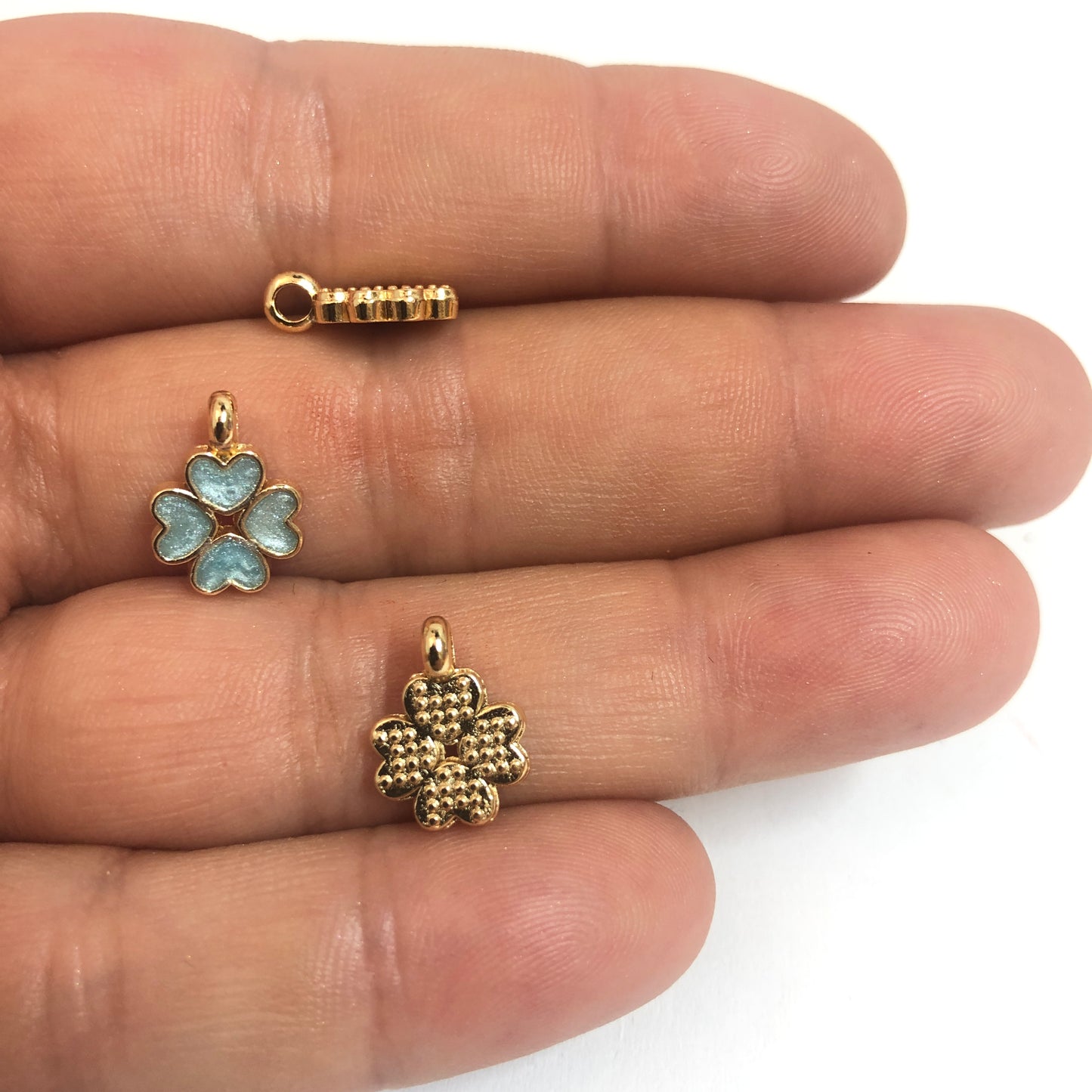 Gold Plated Zircon Stone Heart Pendant-Champagne