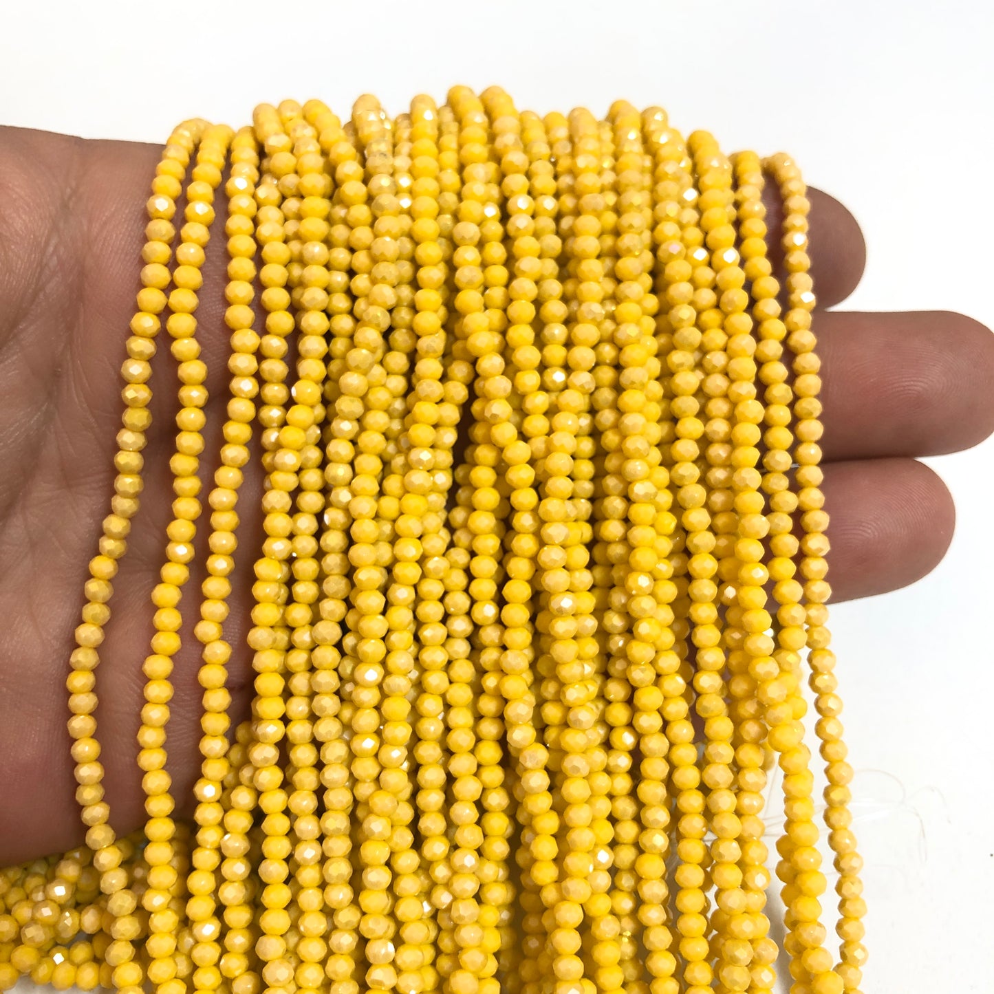 Kristallperle, chinesischer Kristall, 2 mm, 37, Janjan Khaki