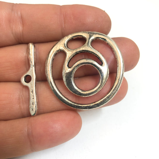 Antique Silver Plated Pendant -10