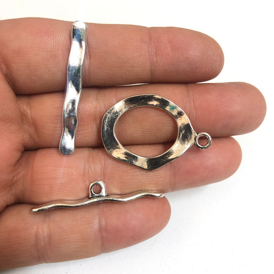 Antique Silver Plated Pendant -10