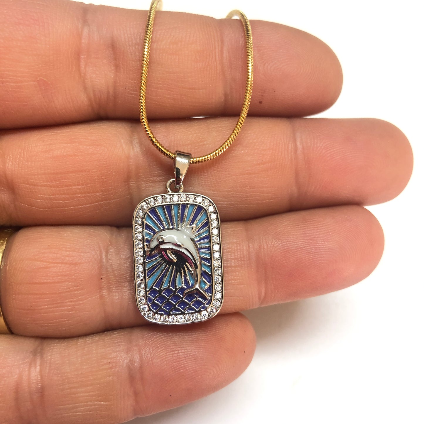 Çelik Tarot Kolye Ucu ''YUNUS''