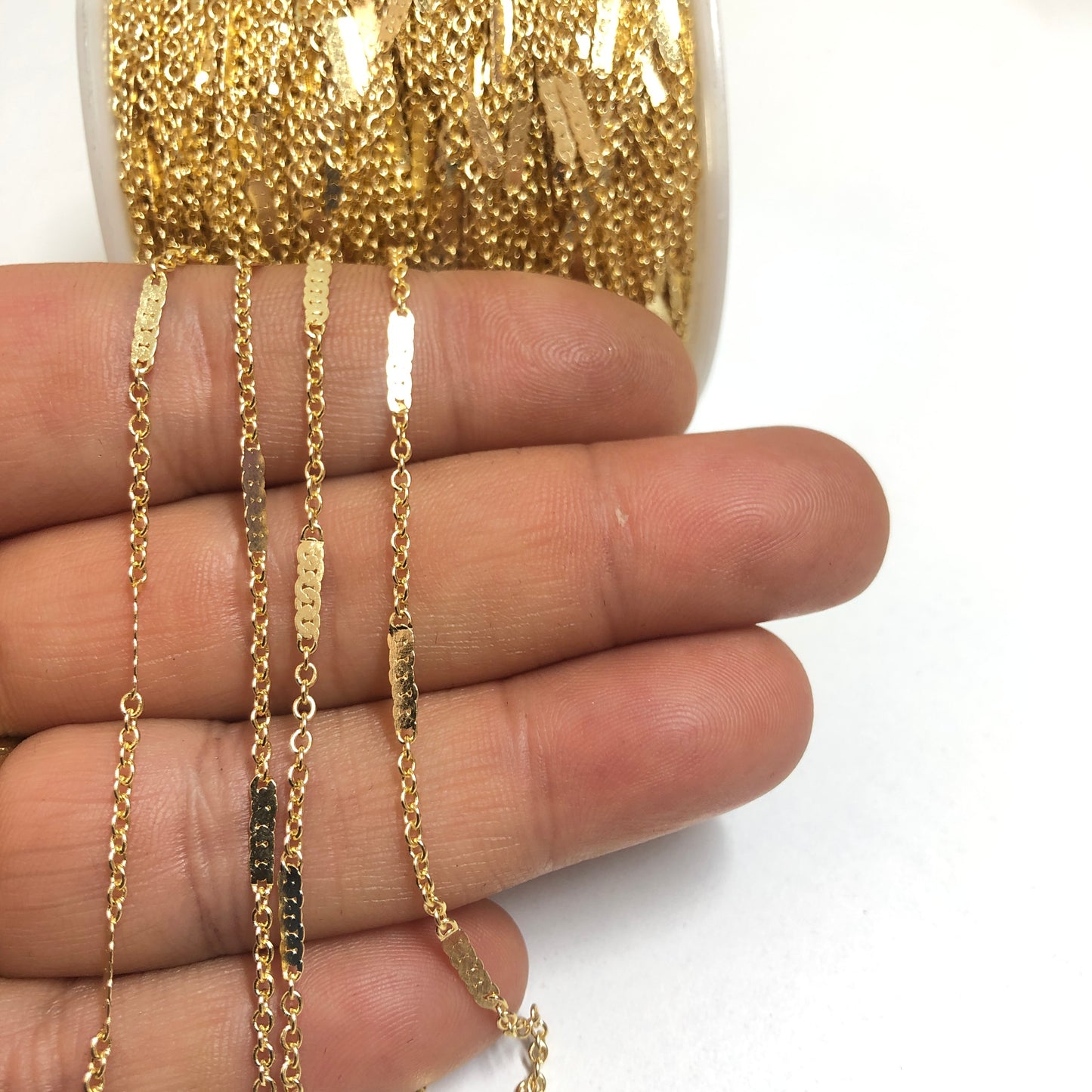 Gold Plated 0.60 Gourmet Chain