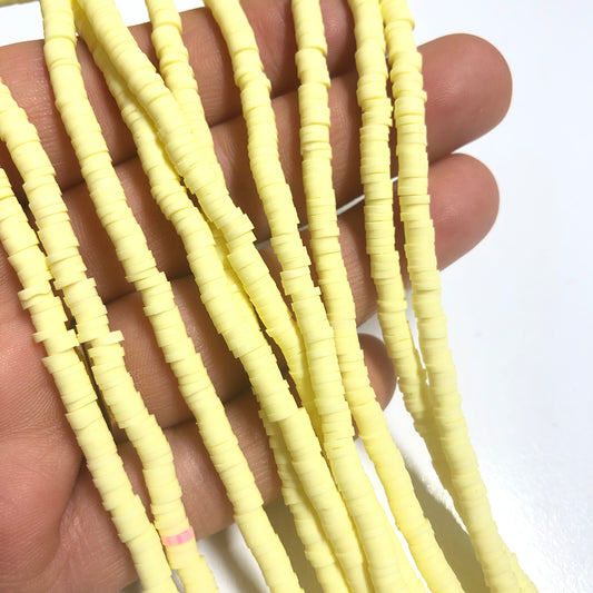 Polymer Clay Fimo 4mm - 3 Açık Sarı