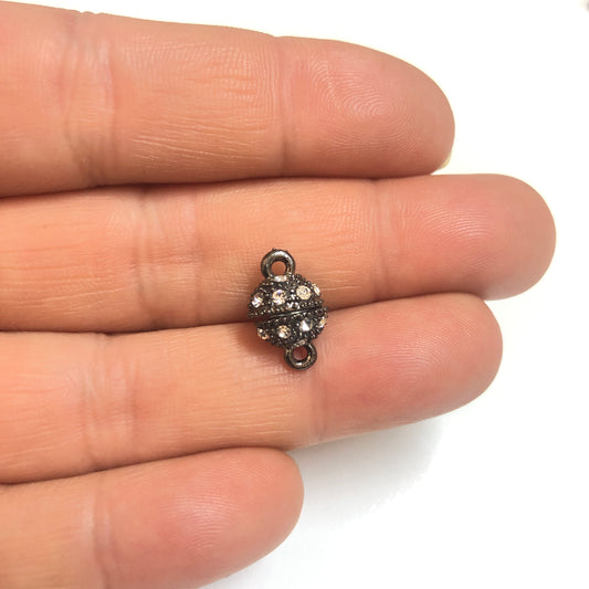 Taşlı Mıknatıs Kapama-8mm -Antrasit