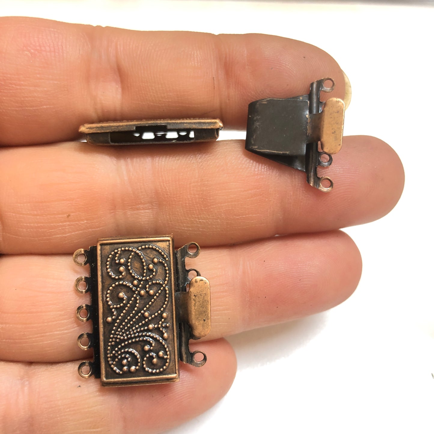 5'li Sürgülü Kapama - Bakır