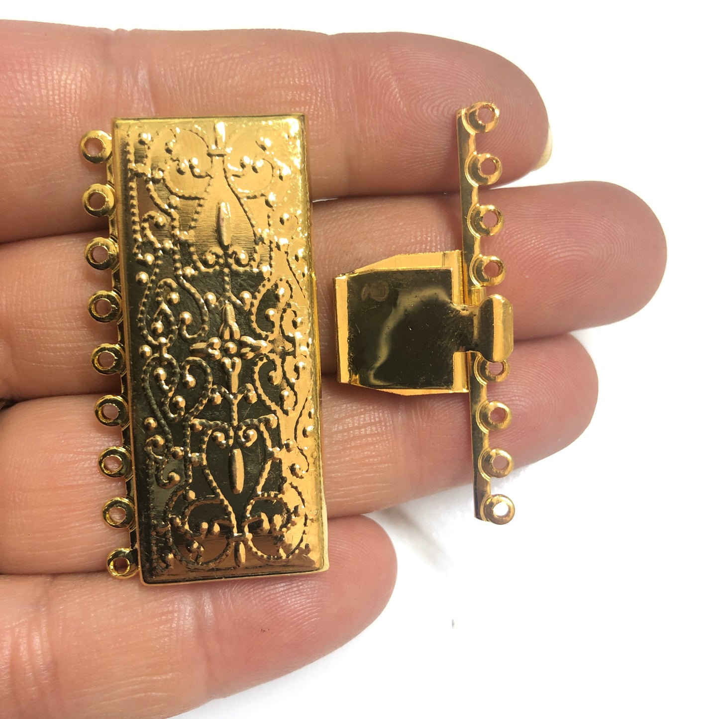 9'lu Sürgülü Kapama -Altın