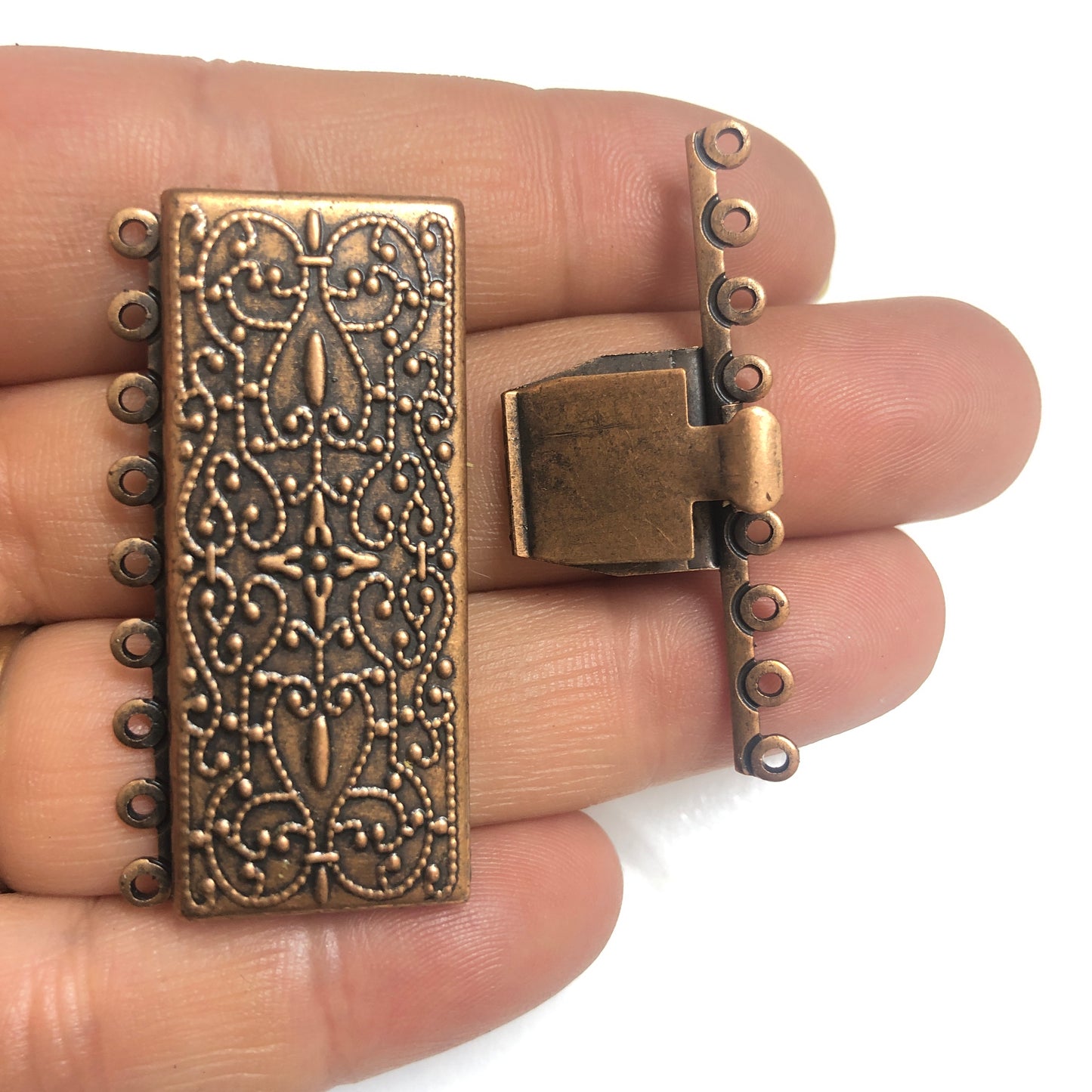 9'lu Sürgülü Kapama -Bakır