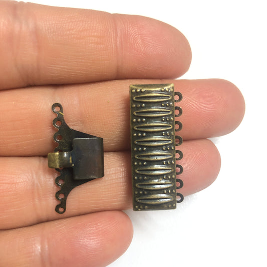 8'li Sürgülü Kapama -Antik Yeşil