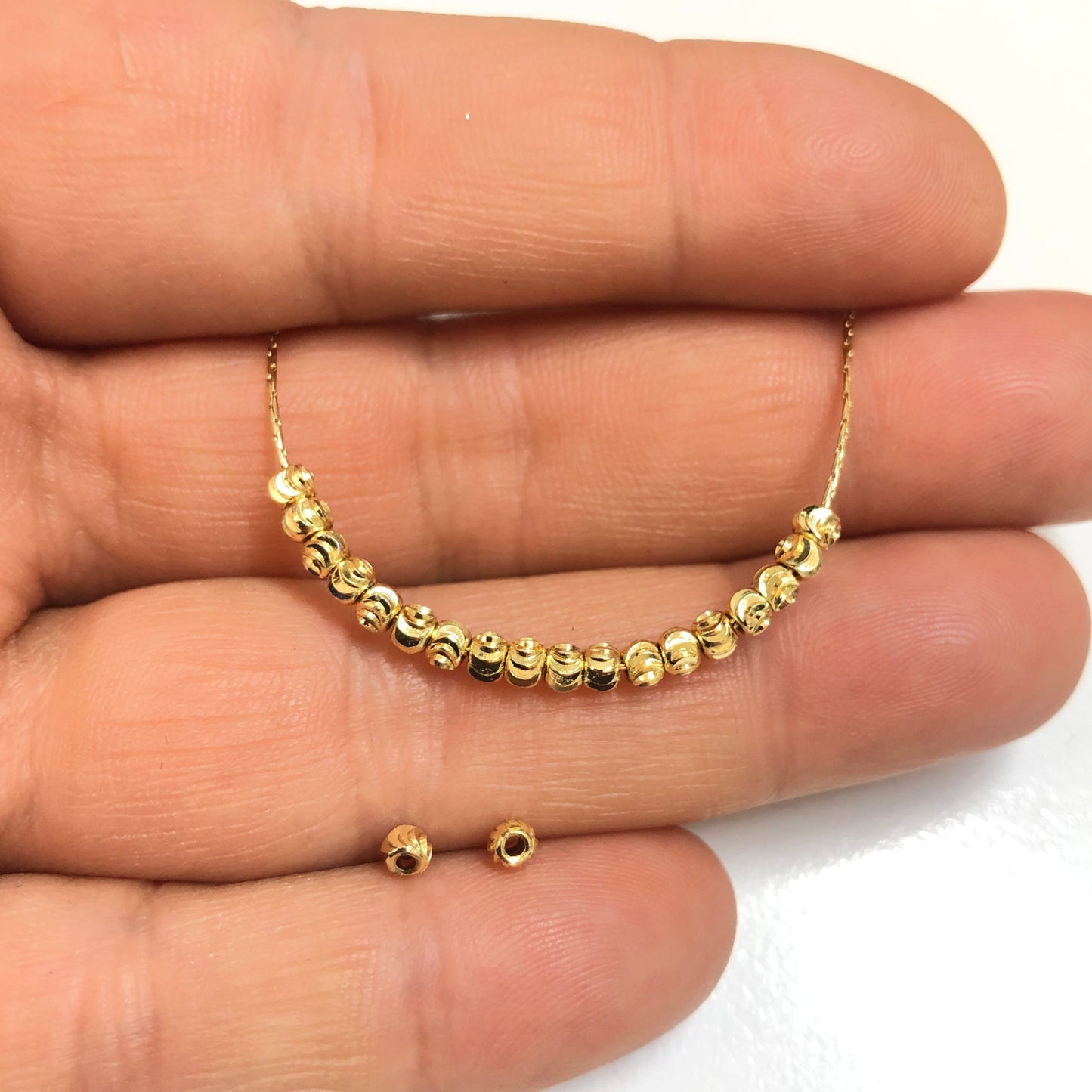 Altın Kaplama 3mm Karpuz Kesim Dorica