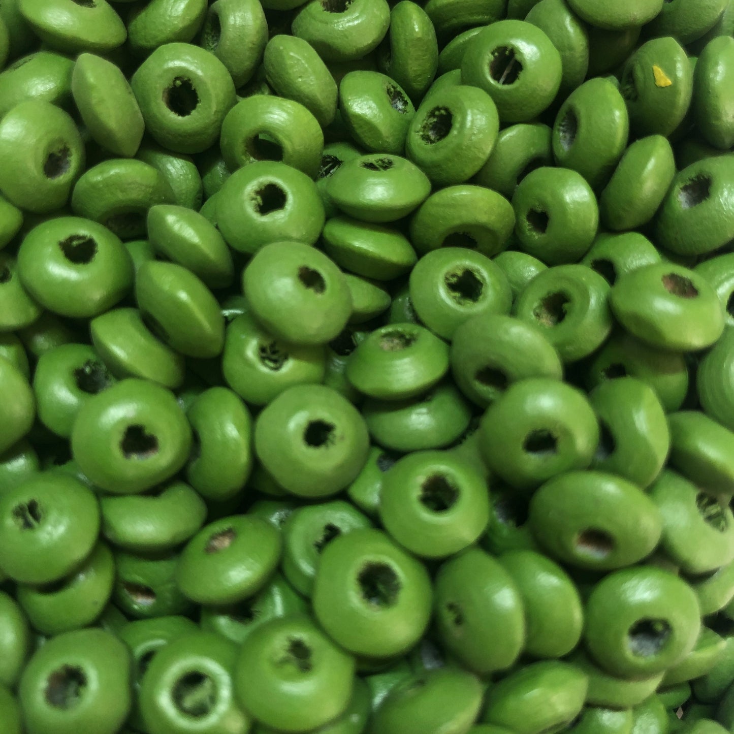 8mm Ufo Wood Beads 6 -