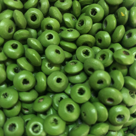 8mm Ufo Ahşap Boncuk 6 -