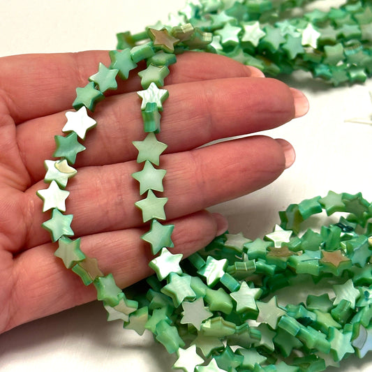 8mm Sedef Yıldız - Mint - 99