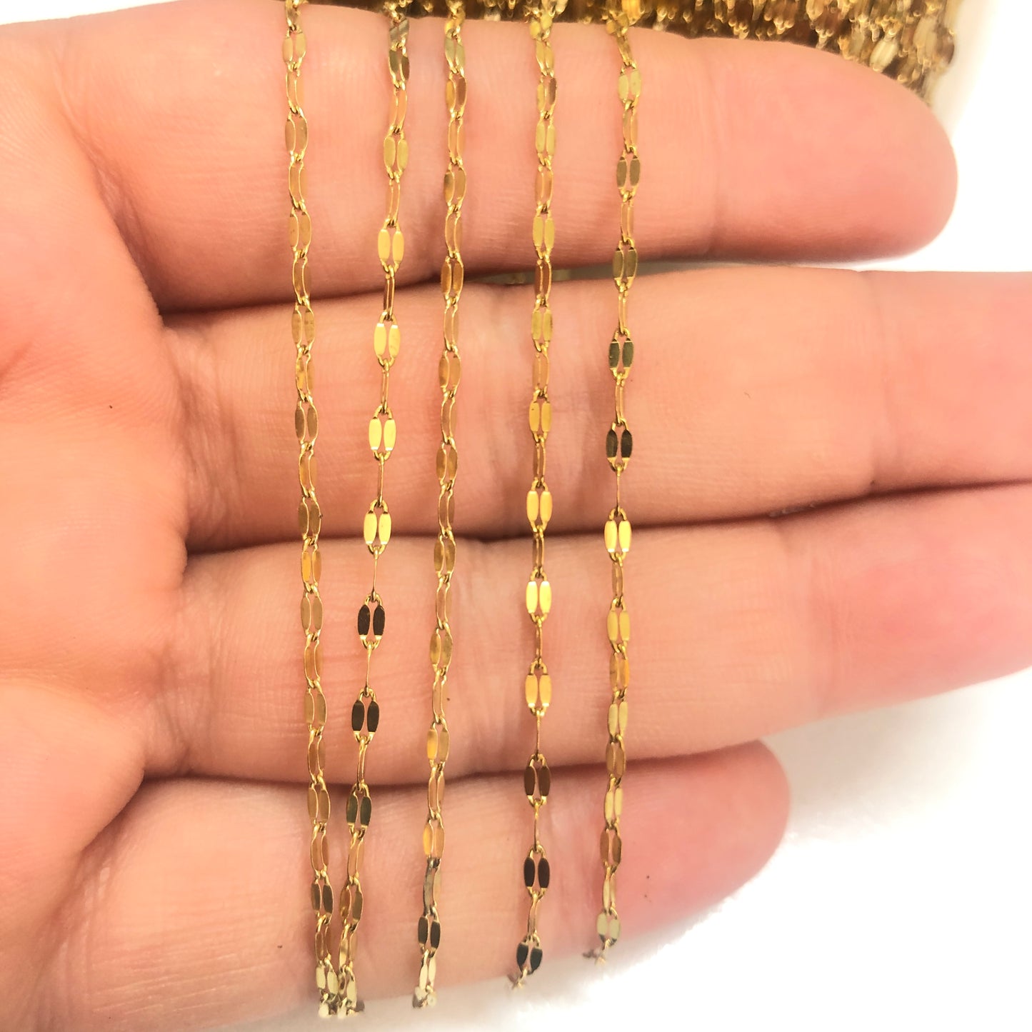 Sarı Çelik Dudak Zincir