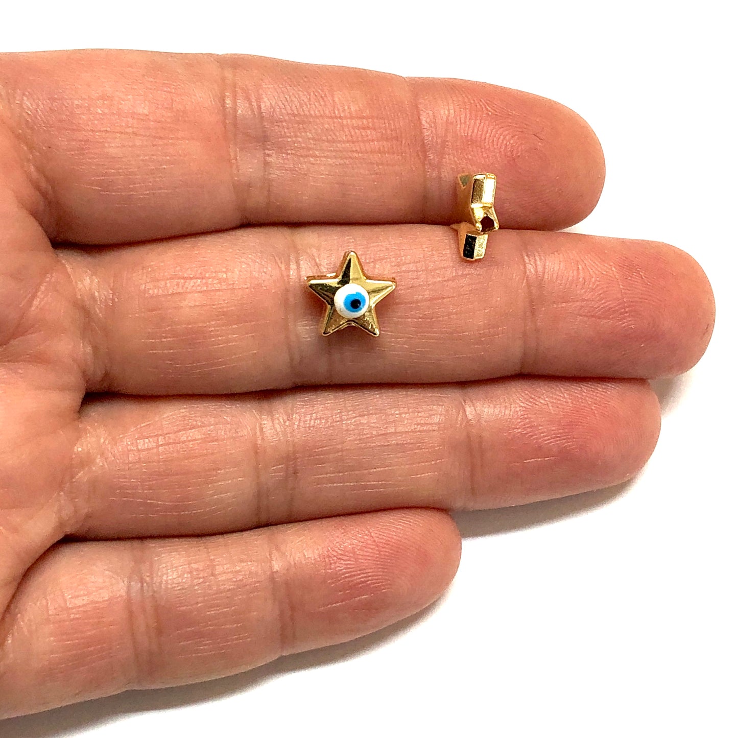 Altın Kaplama Nazar Yıldız