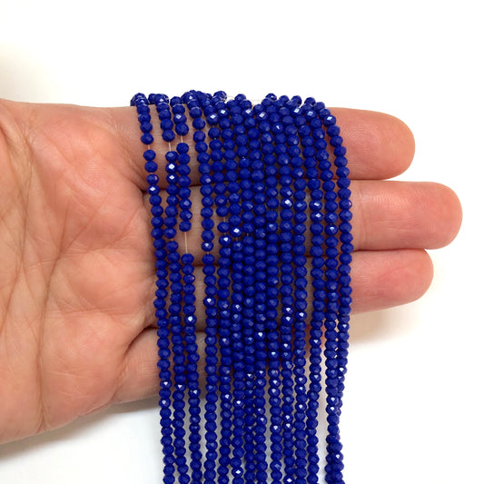 Kristal Boncuk, Çin Kristali-2mm- 35 - Saks