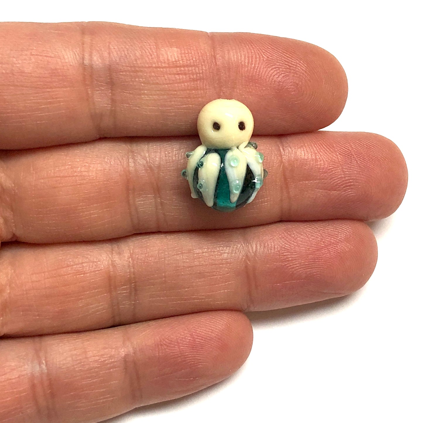 Murano Cam Ahtapot - Krem