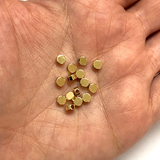 Altın Kaplama 4mm Daire Ara Aparat