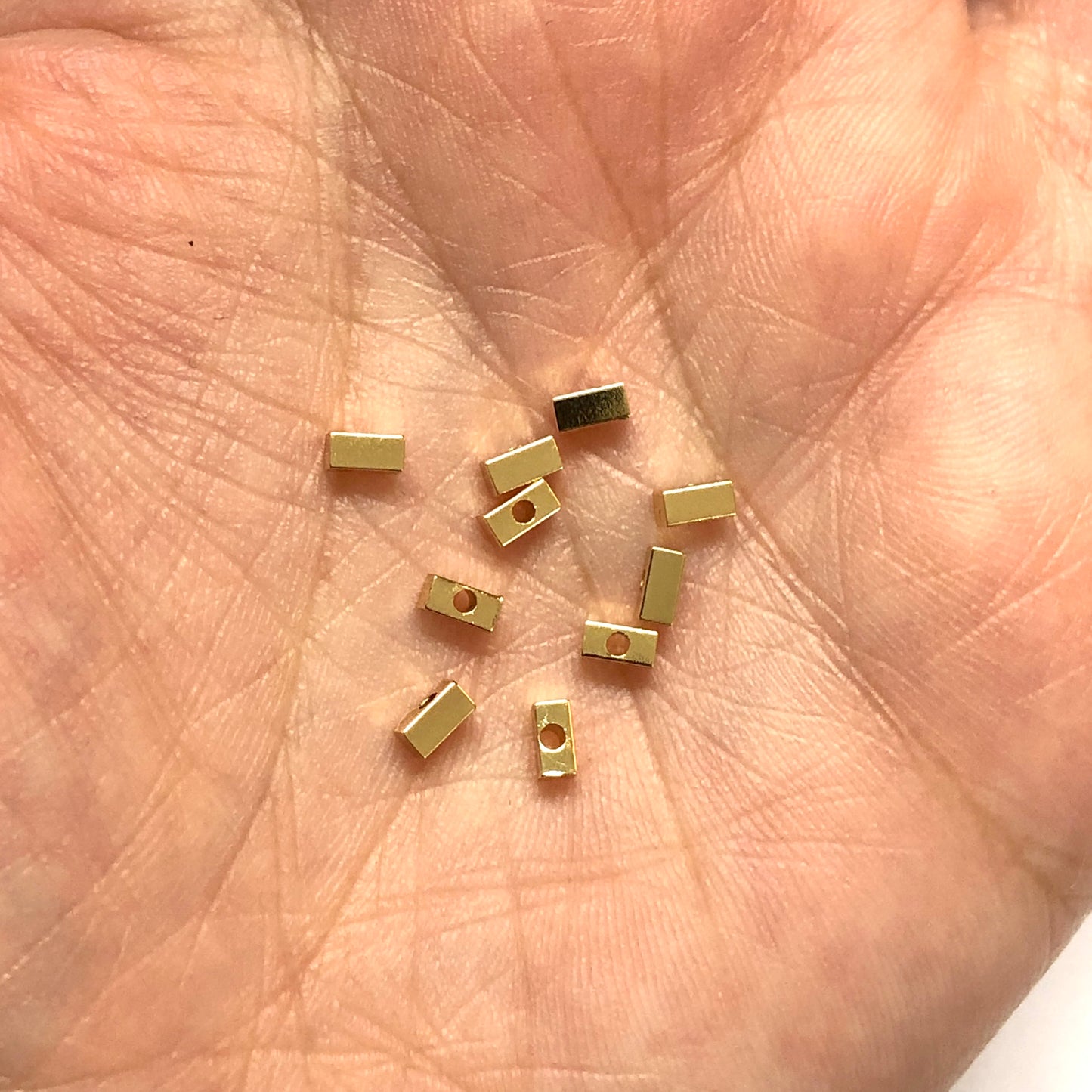 Altın Kaplama 4x2mm Dikdörtgen Ara Aparat