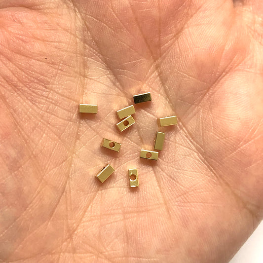 Altın Kaplama 4x2mm Dikdörtgen Ara Aparat