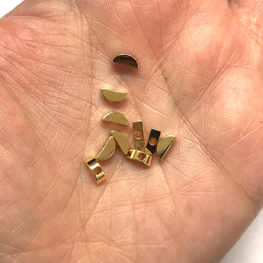 Altın Kaplama 7mm Yarım Ay Ara Aparat