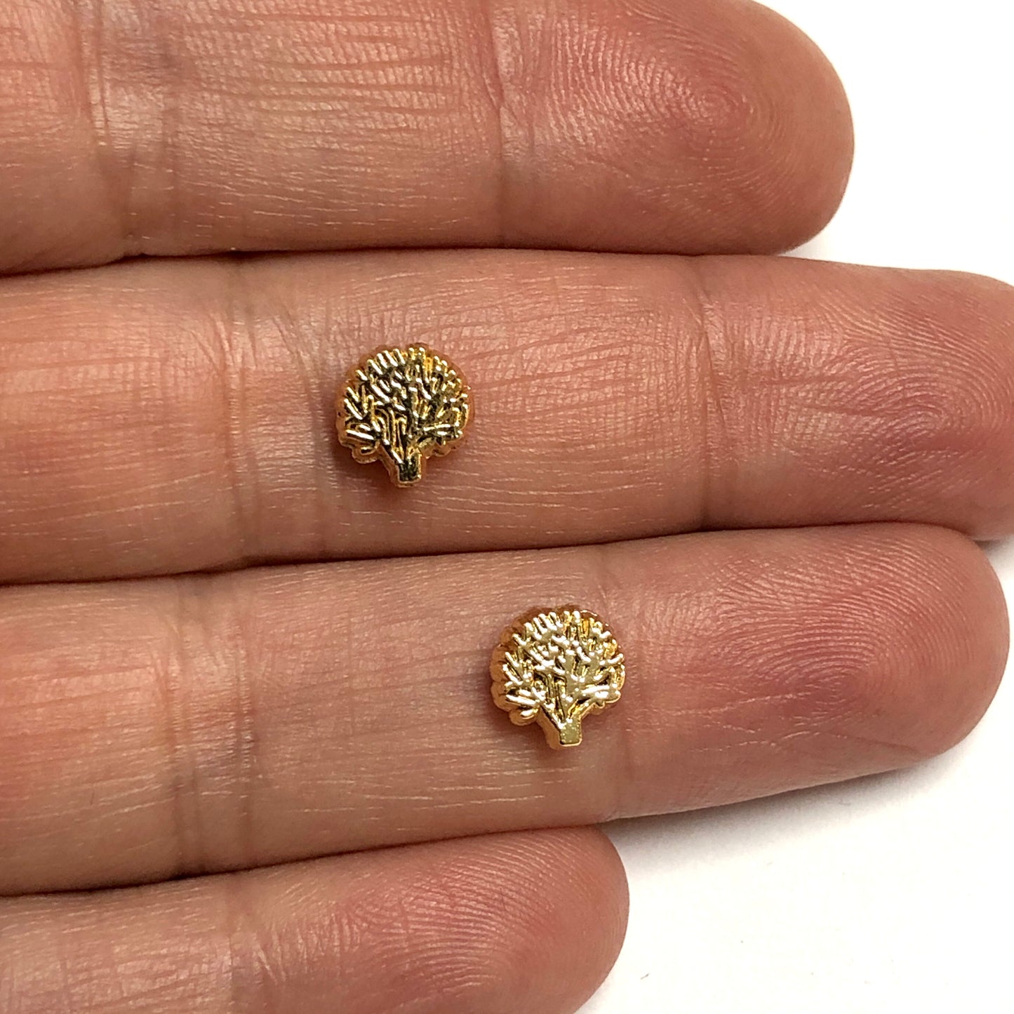 Altın Kaplama 7,5mm Ağaç Ara Aparat