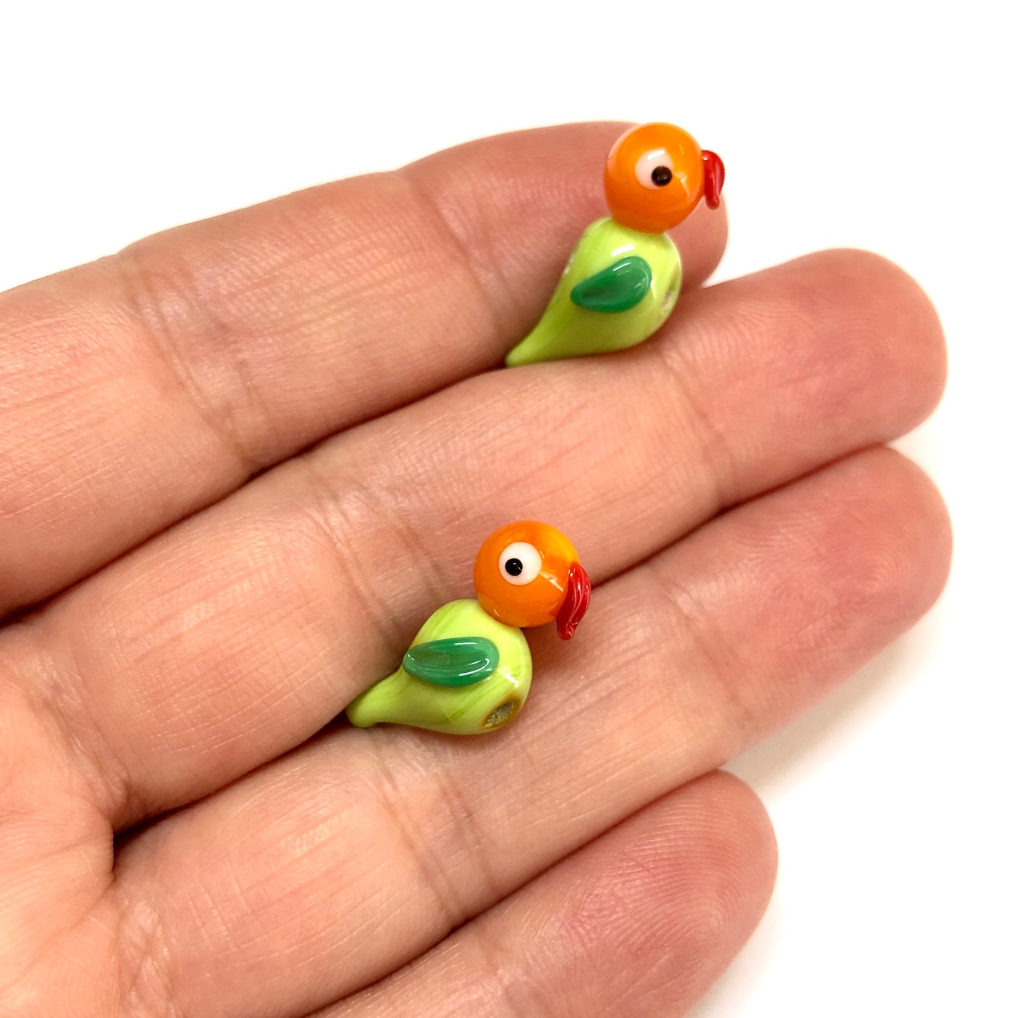 Murano Glass Rainbow Heart