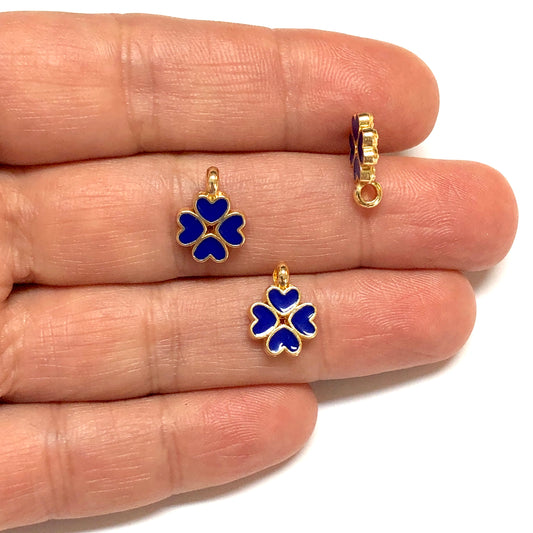 Gold Plated Zircon Stone Heart Pendant-Champagne