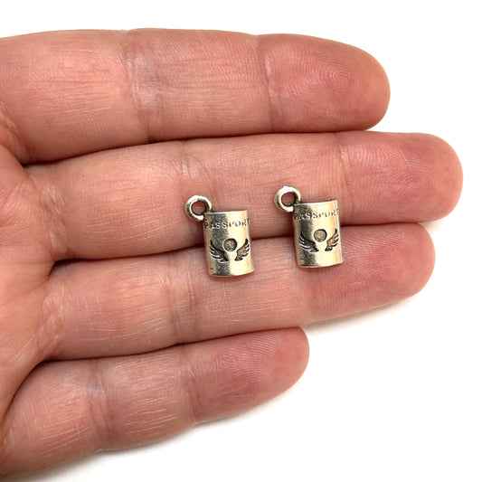 Antik Gümüş Kaplama Pasaport (Küçük)