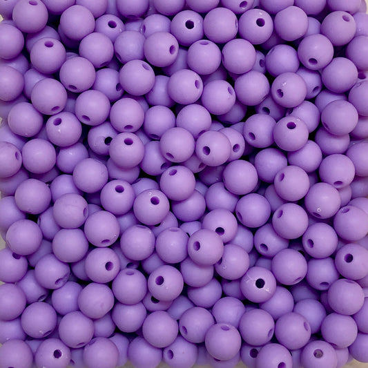 Akrilik Boncuk 8mm Top - Lila