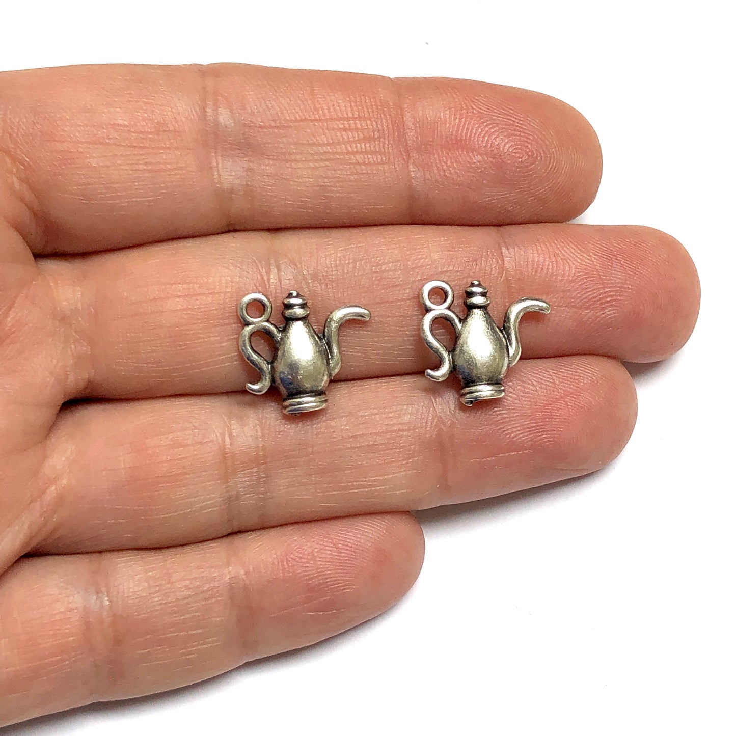 Antik Gümüş Kaplama Karafaki