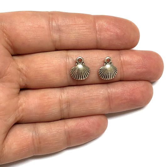 Antik Gümüş Kaplama İstiridye