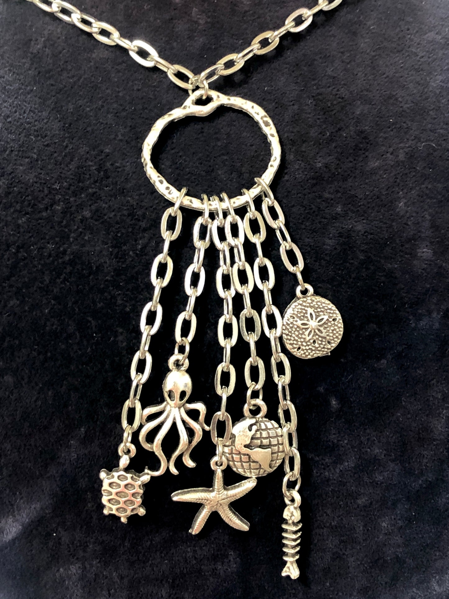 Antik Gümüş Kaplama Kalumbağa (Büyük)